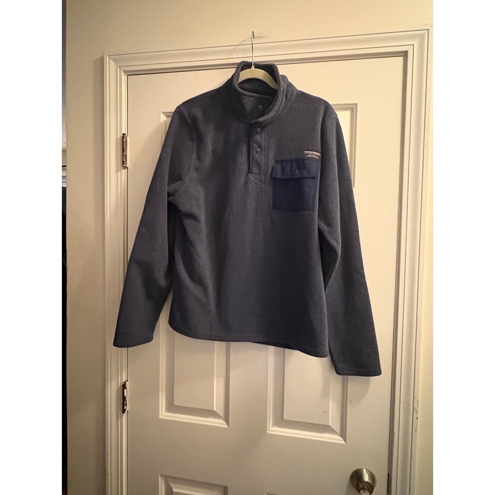 #1S Simply Southern Blue Pullover soft sweatshirt size small